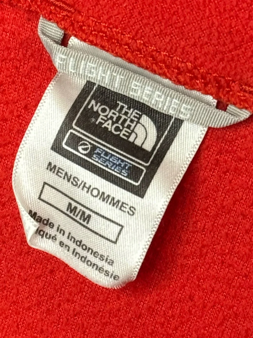 The North Face - Red Half-Zip Performance Fleece Flight Series Hoodless Sweater